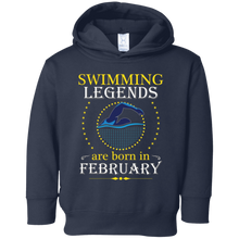 Swimming Legends Are Born In February Shirt Gear Apparel 2