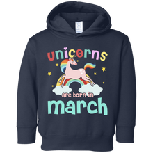 Unicorns Are Born In March T-shirt Lovely Unicorn
