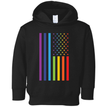 Rainbow American Pride Flag Tshirt - Gay & Lesbian Pride