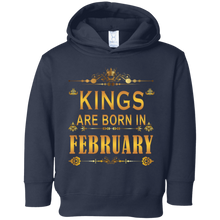 Kings are born in february tshirt