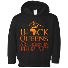 Black Queens Are Born In February T Shirt