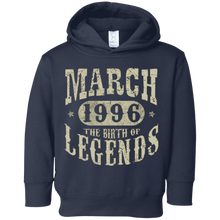22 years Old 22nd Birthday March 1996 Birth of Legend TShirt