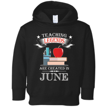Teaching Legends are Created in June T-Shirt