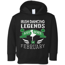 Girls Irish Dancing Gift T-Shirt, Legends Born in February