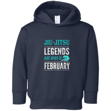 Best Classic Jiu Jitsu Gift T-Shirt, Legends are Born in Feb