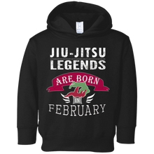 Classic Jiu-Jitsu Gift T-Shirt, Legends are Born in February