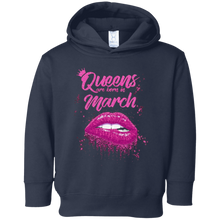 Queens Are Born In March Birthday T-Shirt for Black Women