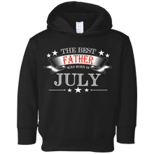Mens The Best Father was Born in July T-Shirt