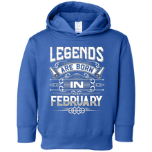 Legends are born in February T-shirt