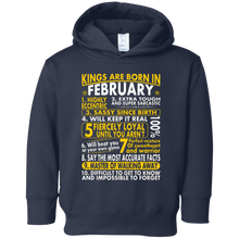 Sassy Loyal Kings Are Born In February Birth Month Tshirt