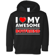 I Love My Awesome Boyfriend T-Shirt Funny Best Boyfriend