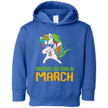 Unicorns Are Born in March Birthday T-Shirt