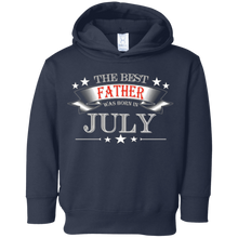 Mens The Best Father was Born in July T-Shirt