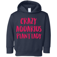 CRAZY AQUARIUS PLANT LADY I LOVE MY HOUSE PLANTS T-SHIRT