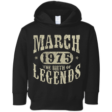 43 years Old 43rd Birthday March 1975 Birth of Legend TShirt