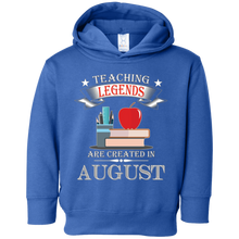Teaching Legends are Created in August T-Shirt