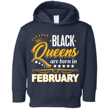 Black Queens Are Born In February Birthday Shirt Melanin