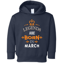 Legends Are Born In March T-shirt