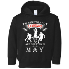 Basketball Legends are Created in May T-Shirt