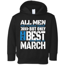 Mens All Men Are Created Equal Best In March Birthday T Shirt