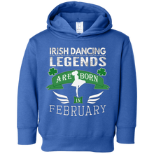 Girls Irish Dancing Gift T-Shirt, Legends Born in February