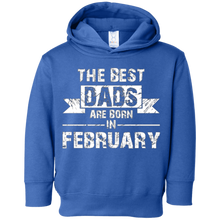 The Best Dads Are Born In February Gift Birthday T-Shirt