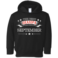 Mens The Best Grandpa was Born in September T-Shirt