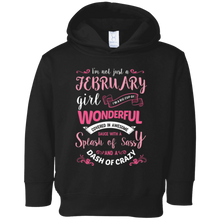 I Am A February Girl T-Shirt Womens Birthday Gifts Shirt