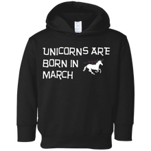 Unicorns Are Born In March Funny Unicorn T-Shirt