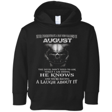 The Devil Don't Need To Ask - Born in August - Man T-shirt