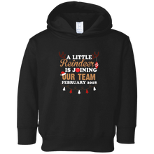 February 2018 A Little Reindeer Is Joining Our Team T-shirt