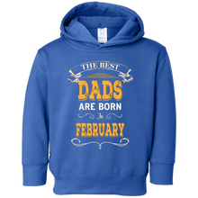 The Best Dads are Born In February Fathers Day T Shirt