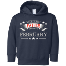 Mens The Best Father was Born in February T-Shirt