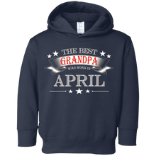 Mens The Best Grandpa was Born in April T-Shirt