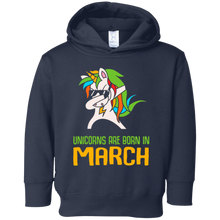 Unicorns Are Born in March Birthday T-Shirt