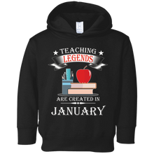 Teaching Legends are Created in January T-Shirt
