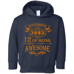 12 Of Being Years Awesome November 2005 Tee Shirt