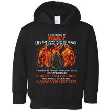 I Always get up - Born in May - T-shirt month gift