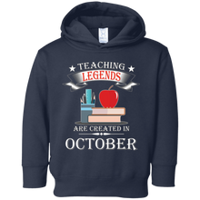 Teaching Legends are Created in October T-Shirt