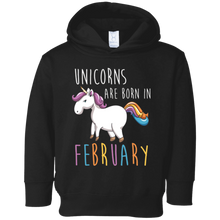 Unicorn Are Born in February (unicorn clothing for girls)