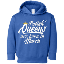 Polish Queens Are Born In March T-Shirt Princess Wife