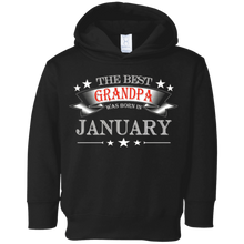 Mens The Best Grandpa was Born in January T-Shirt
