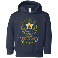 Queens Are Born In February Funny Honey Bee Novelty Shirt