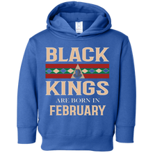 Black Kings Are Born In February Birthday Gift Shirt