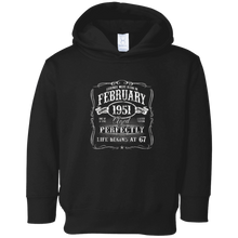 Legends Were Born In February 1951 T-Shirt 67th Birthday