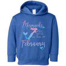 Mermaids Are Born In February. Birthday Present T-Shirt