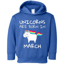 Unicorns are born in March