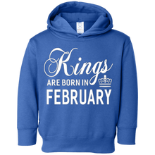 Kings Are Born In February Men Birthday Gift T-Shirt