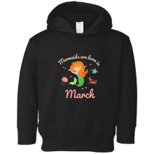Mermaids Are Born In March T-Shirt (mermaid shirt)