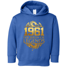 1961 The Birth Of Legends Vintage Classic 57 Yrs Years Old